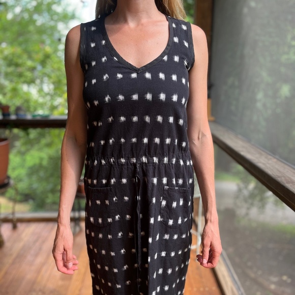 Modaspia navy wool midi dress - Picture 1 of 3